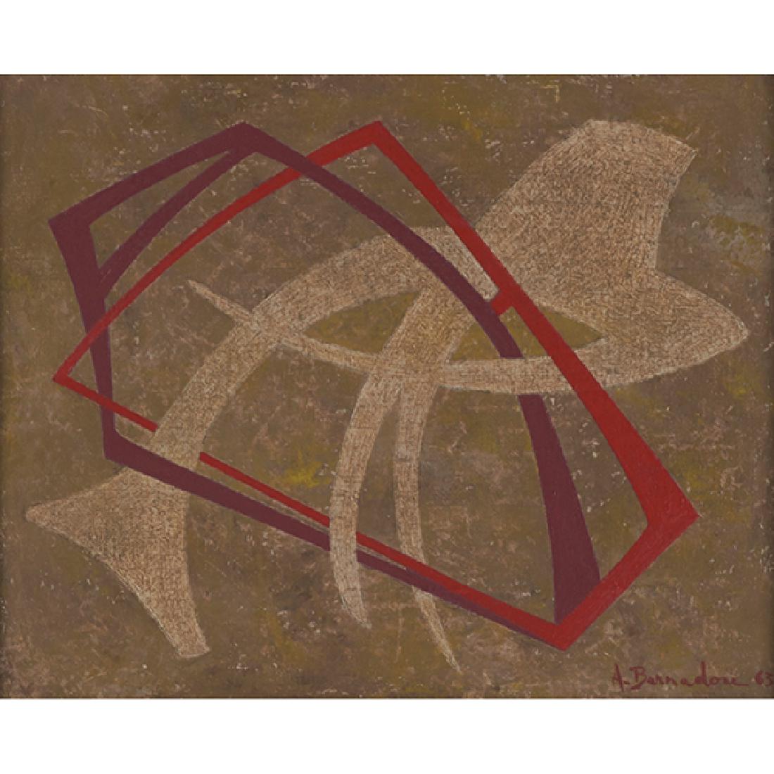 Andre Bernadou, (French, 1910-1985), Untitled, 1963, (1 of 2)