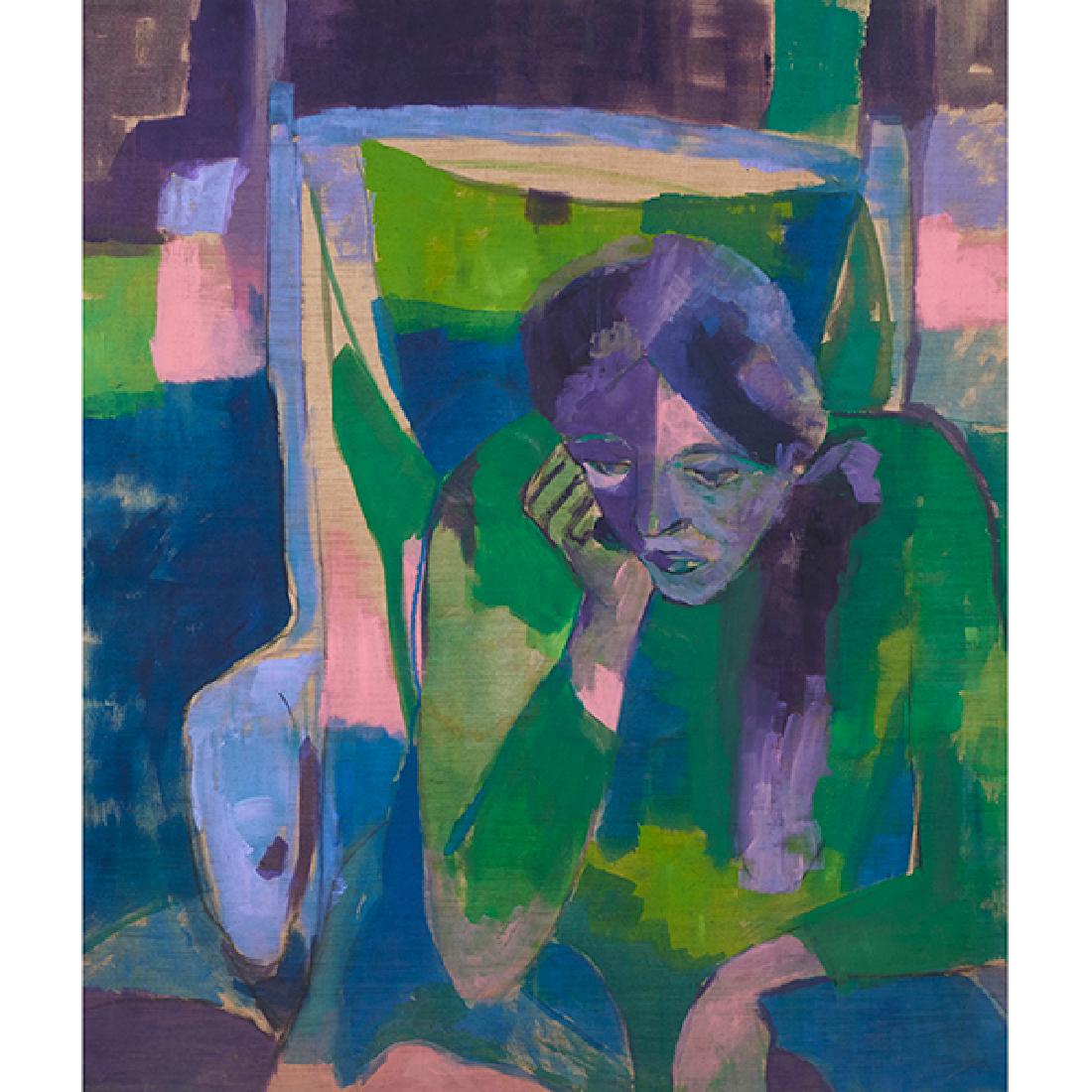 Irving Marantz, (American, 1912-1972), Reflection, oil (1 of 1)