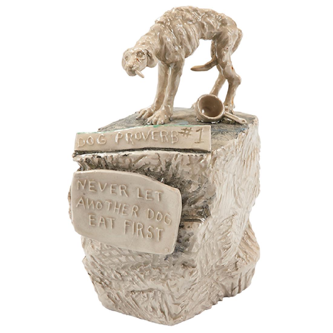 Jack Earl, (American, b. 1934), Dog Proverb #74, 1997, (1 of 1)