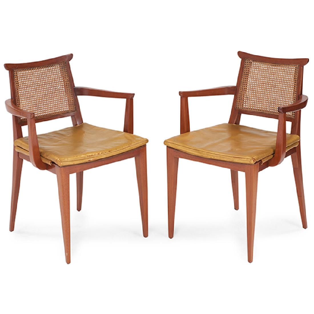 Edward Wormley for Dunbar armchairs, pair, #4632A (1 of 1)