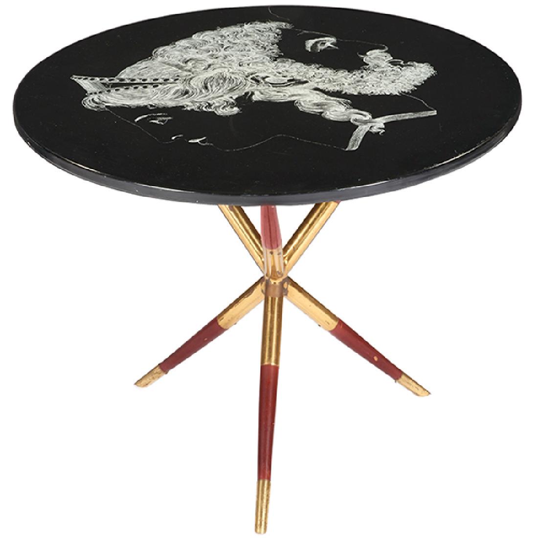 Piero Fornasetti Zeus & Hera occasional table (1 of 1)