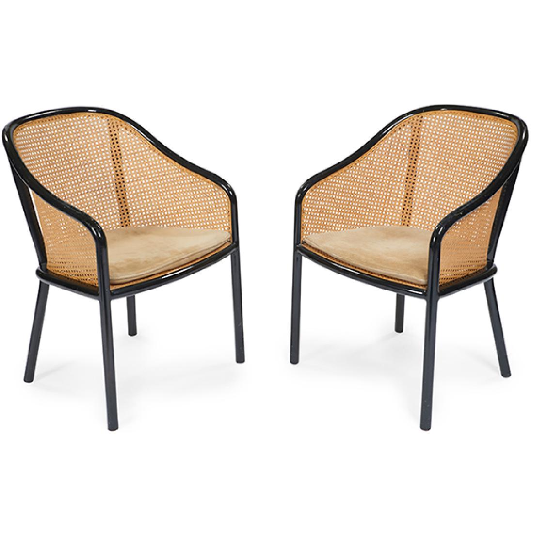 Ward Bennett for Brickel Associates armchairs, pair (1 of 1)