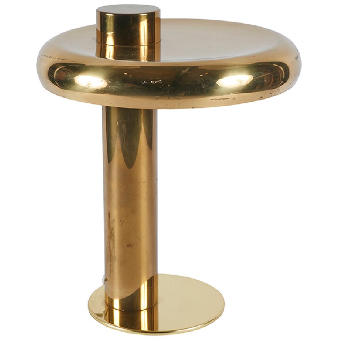 Modern brass table lamp (1 of 1)