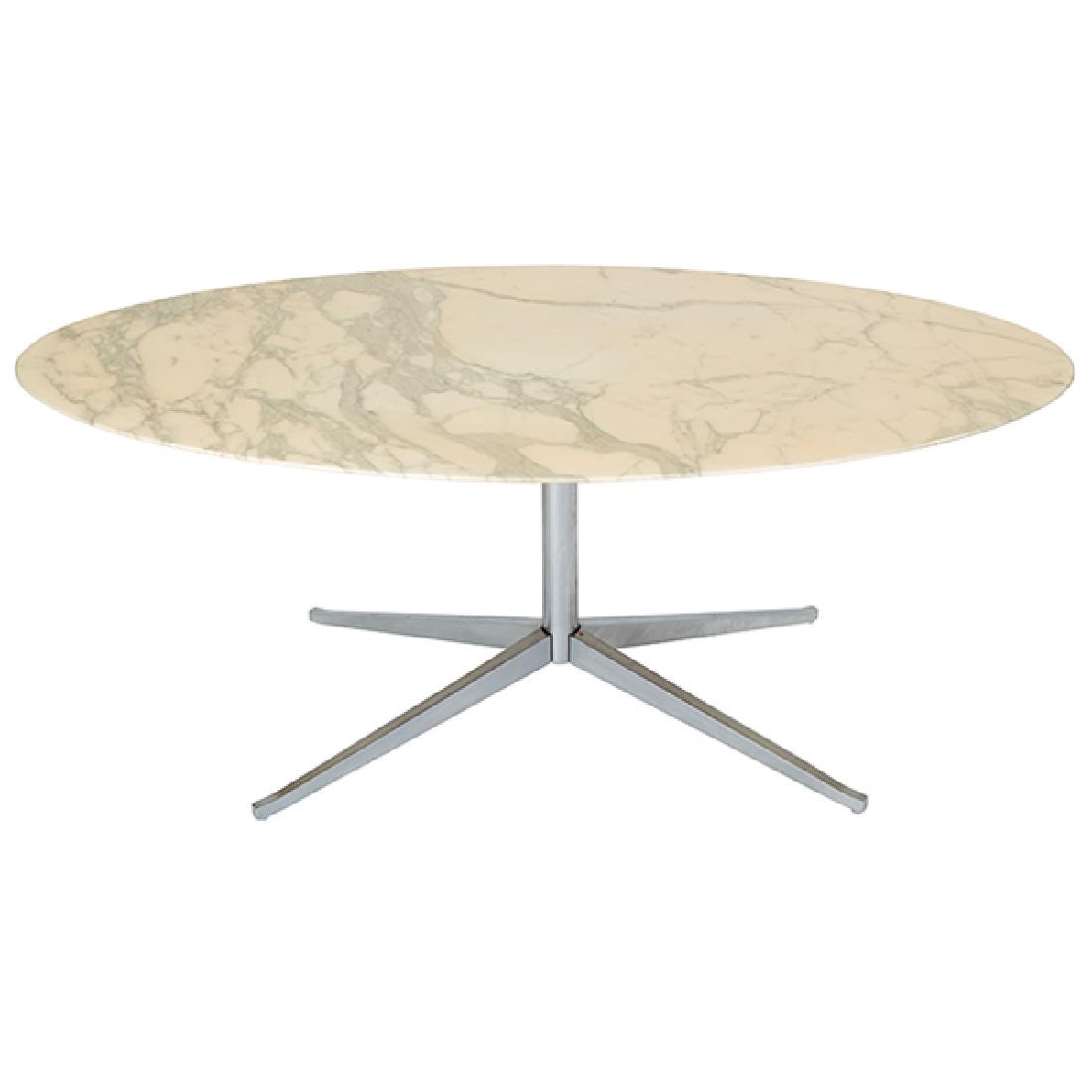 Florence Knoll for Knoll Associates 78" marble table (1 of 1)