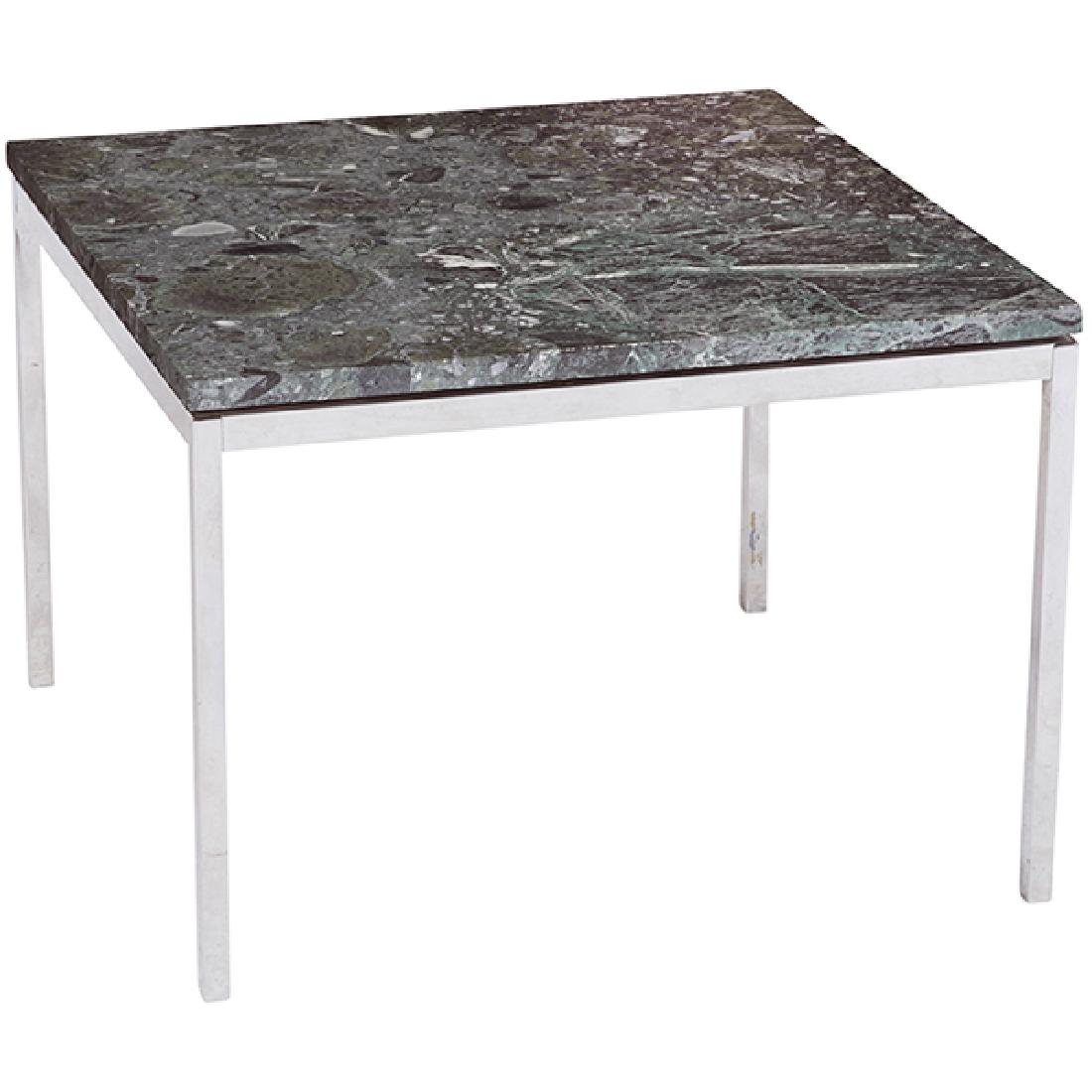 Florence Knoll for Knoll Int'l green marble table 2510T (1 of 1)