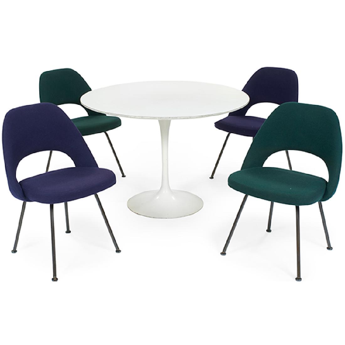 Eero Saarinen for Knoll Inc. table and 4 chairs (1 of 1)