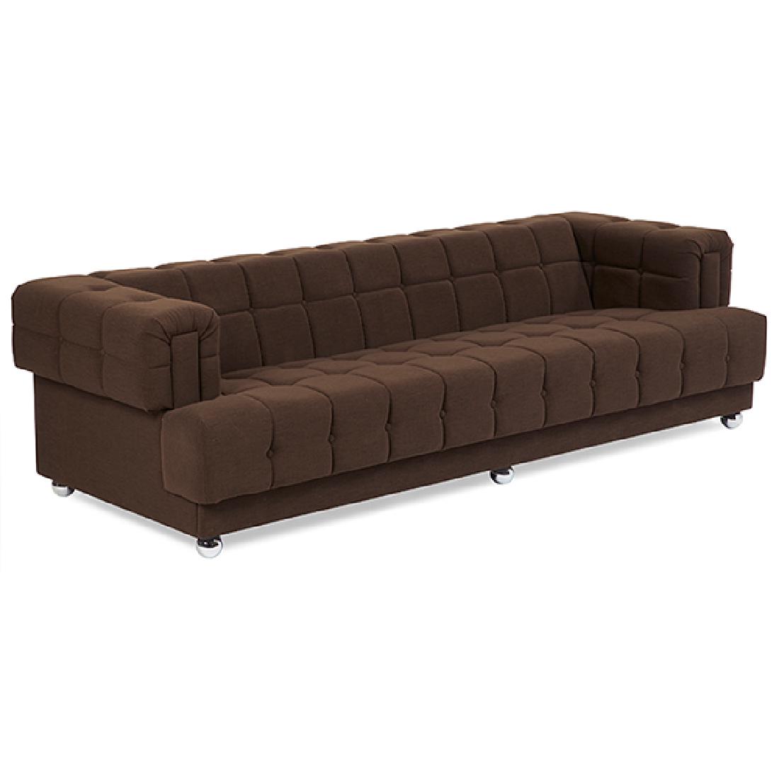 Mid-century Modern sofa, Chesterfield style (1 of 1)