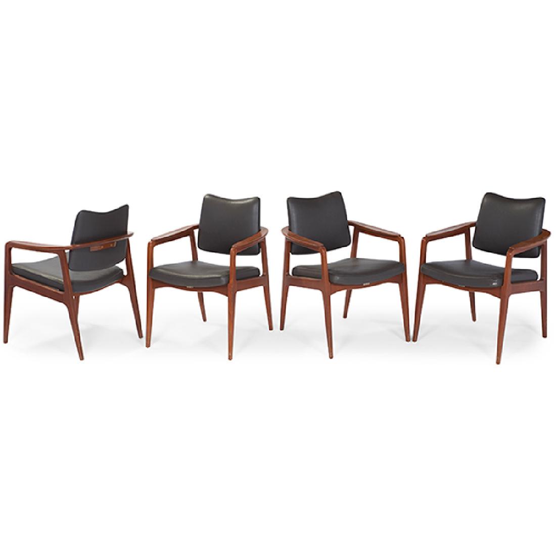 Sigvard Bernadotte for France & Daverkosen chairs, four (1 of 1)