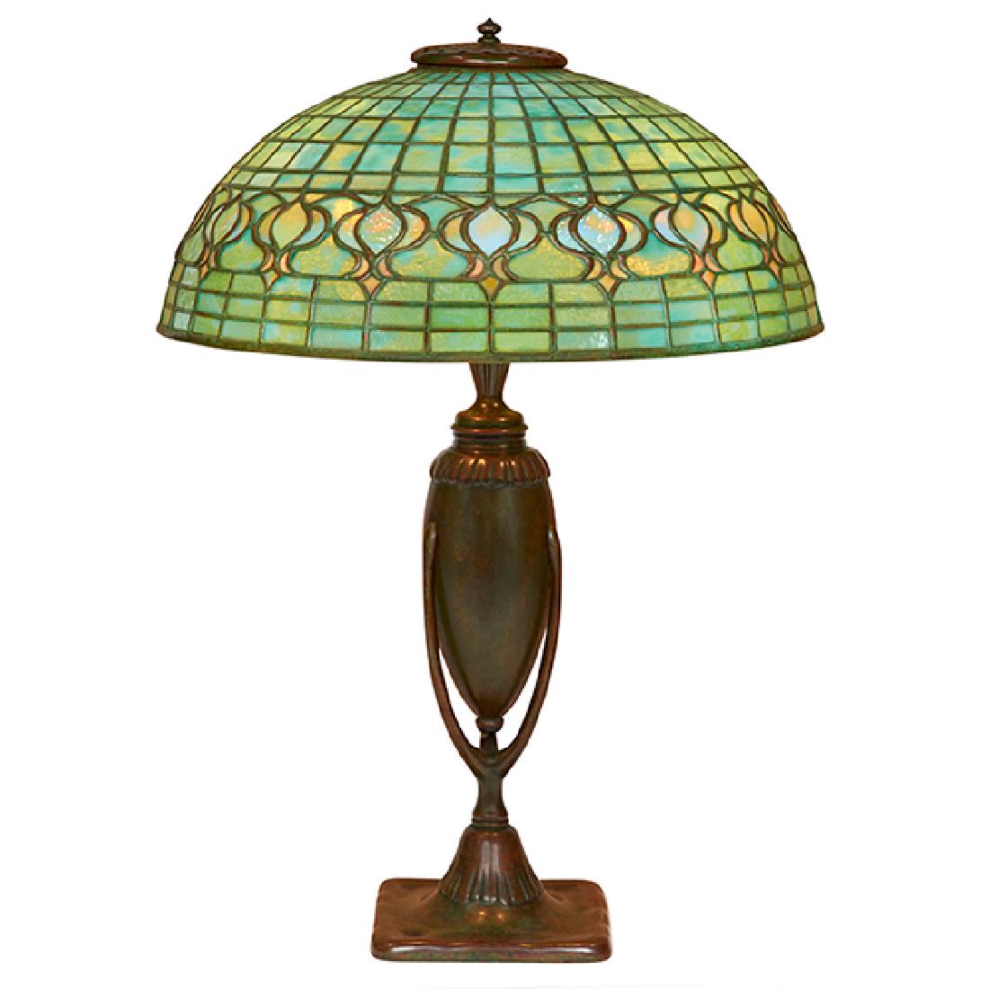 NY Pomegranate Table Lamp Tiffany Studios, Pomegranate table lamp
