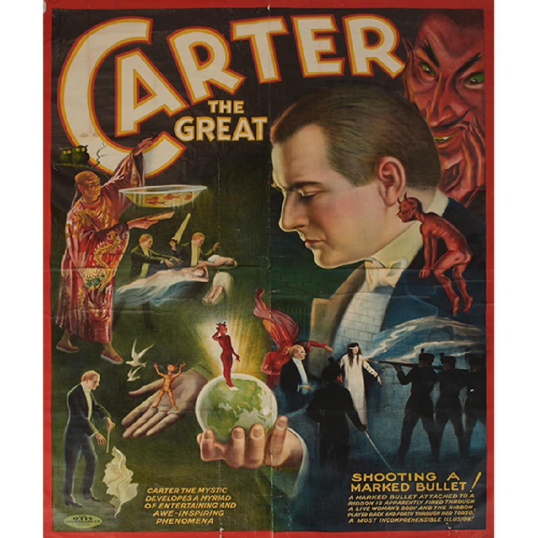 Otis Lithograph , (20th century), Carter the Great, (1 of 1)