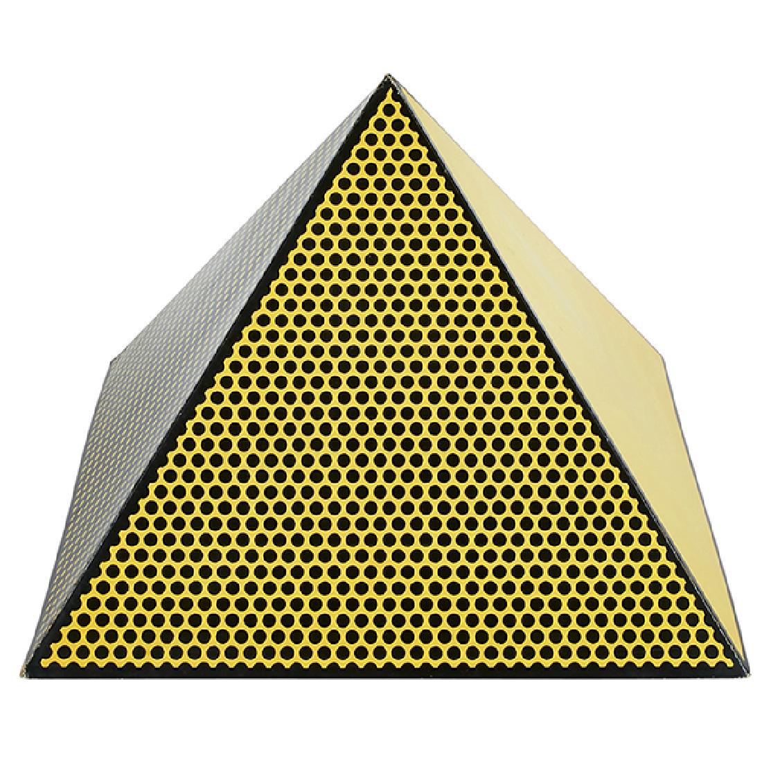 Roy Lichtenstein, (American, 1923-1997), Pyramid, 1968, (1 of 3)