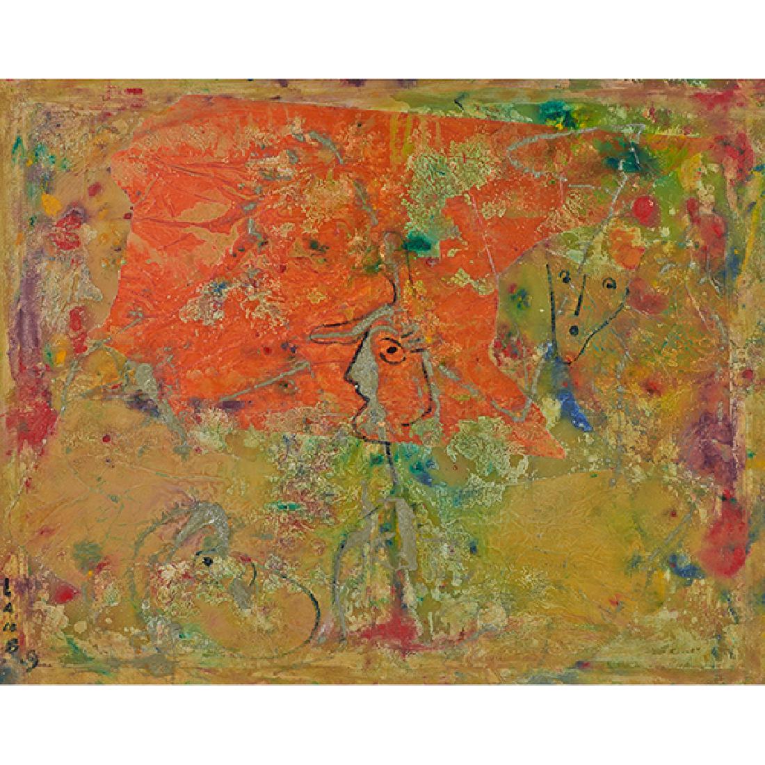 Matt Lamb, (American, 1932-2012), Untitled, 2009, oil (1 of 2)