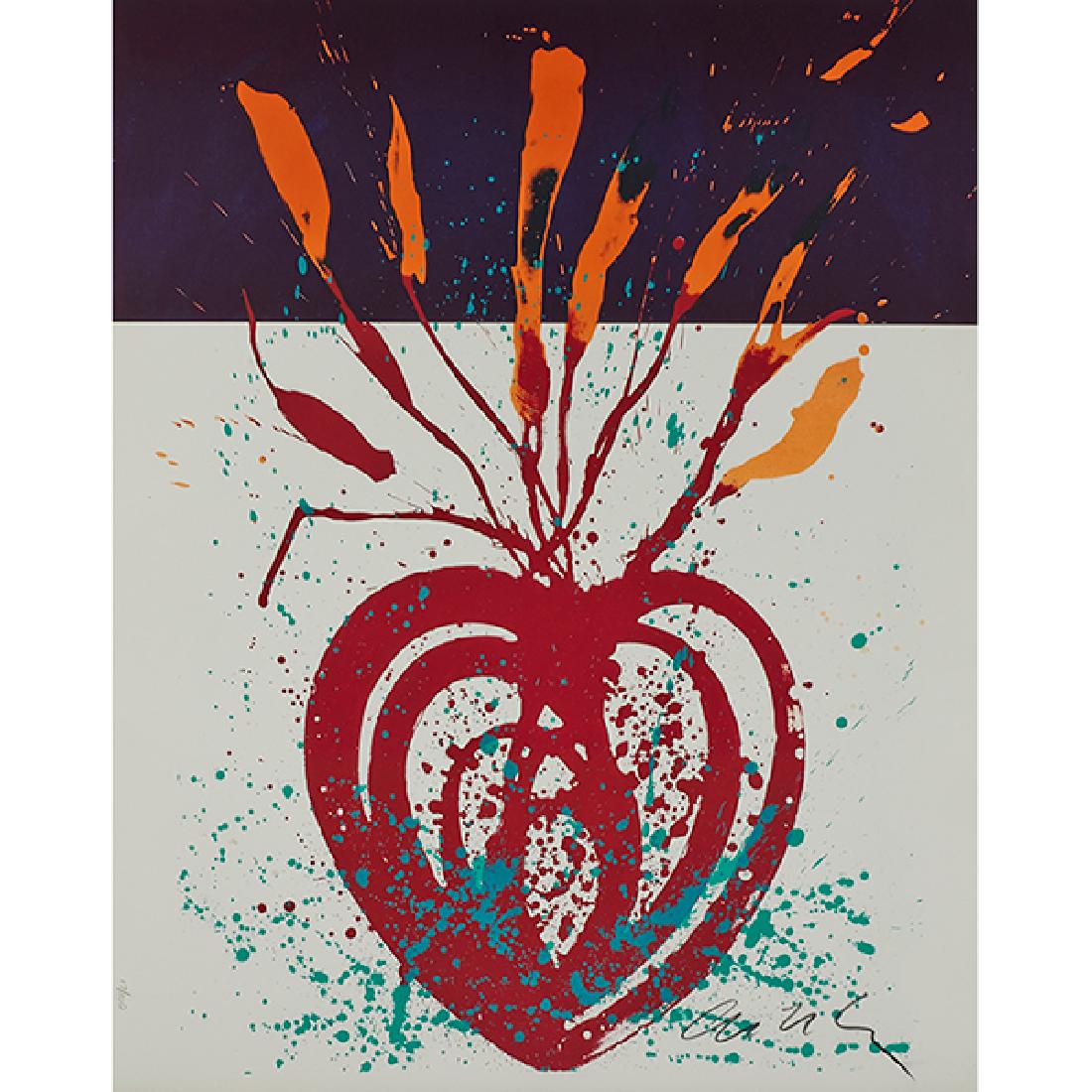 Dale Patrick Chihuly (b. 1941) Blue Flaming Ikebana (1 of 2)