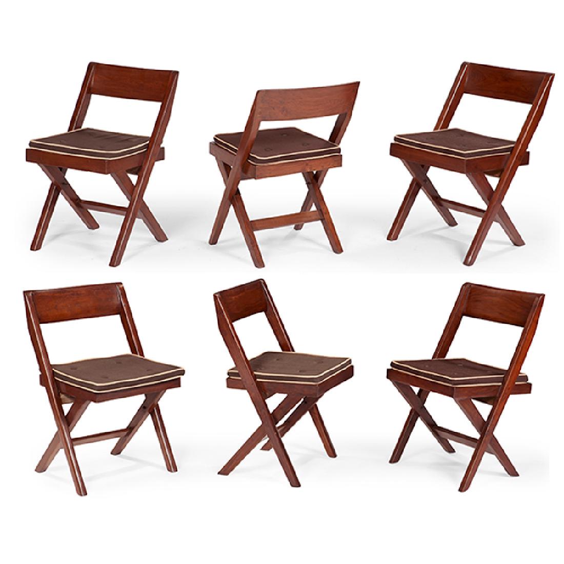 Pierre Jeanneret (1896-1967) Library chair, model (1 of 3)