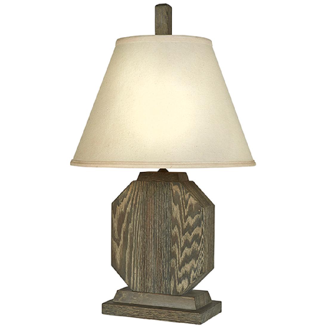 French Art Deco table lamp 10.5"w x 6"d x 14"h; 30.5" (1 of 1)