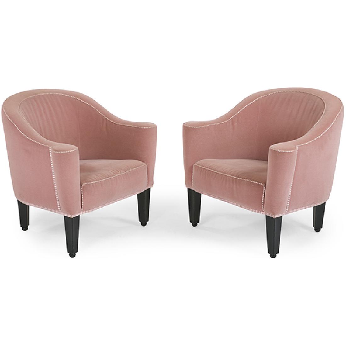 Josef Hoffmann (1870-1956) Villa Gallia lounge chairs, (1 of 1)