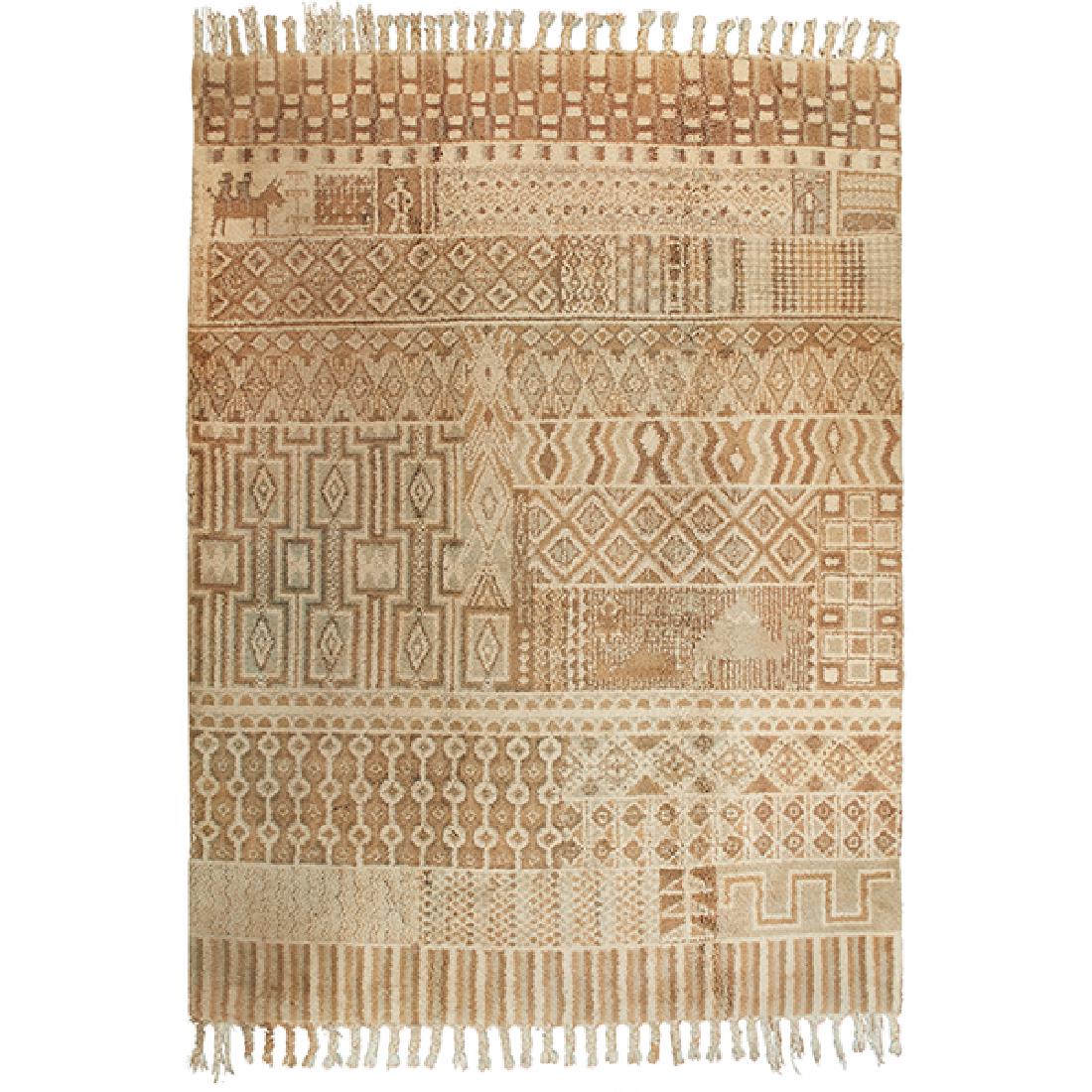 Moroccan Berber rug 105”w x 142”l (1 of 1)