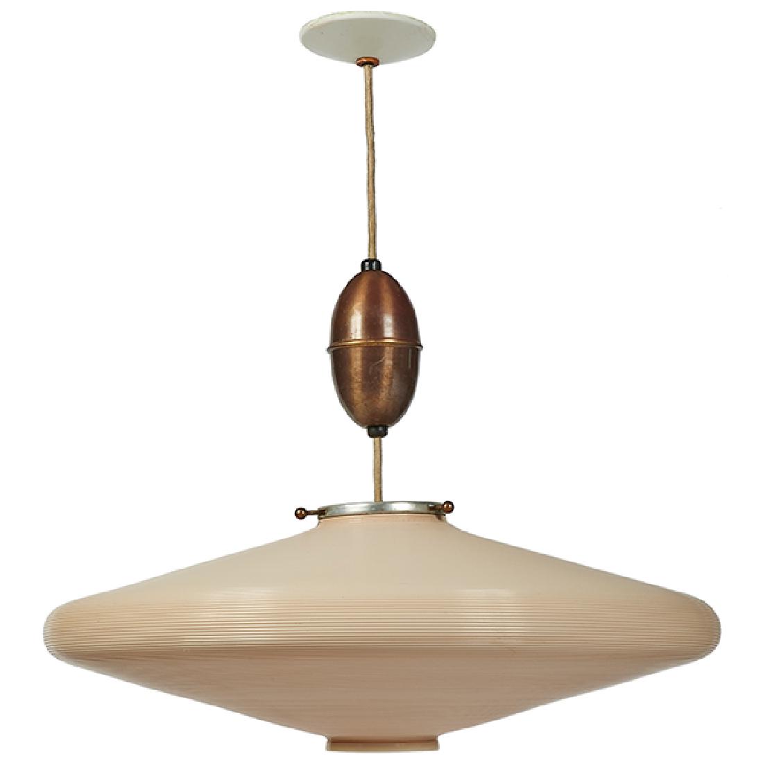 Yasha Heifetz Rotoaflex hanging lamp shade: 24"dia x (1 of 1)