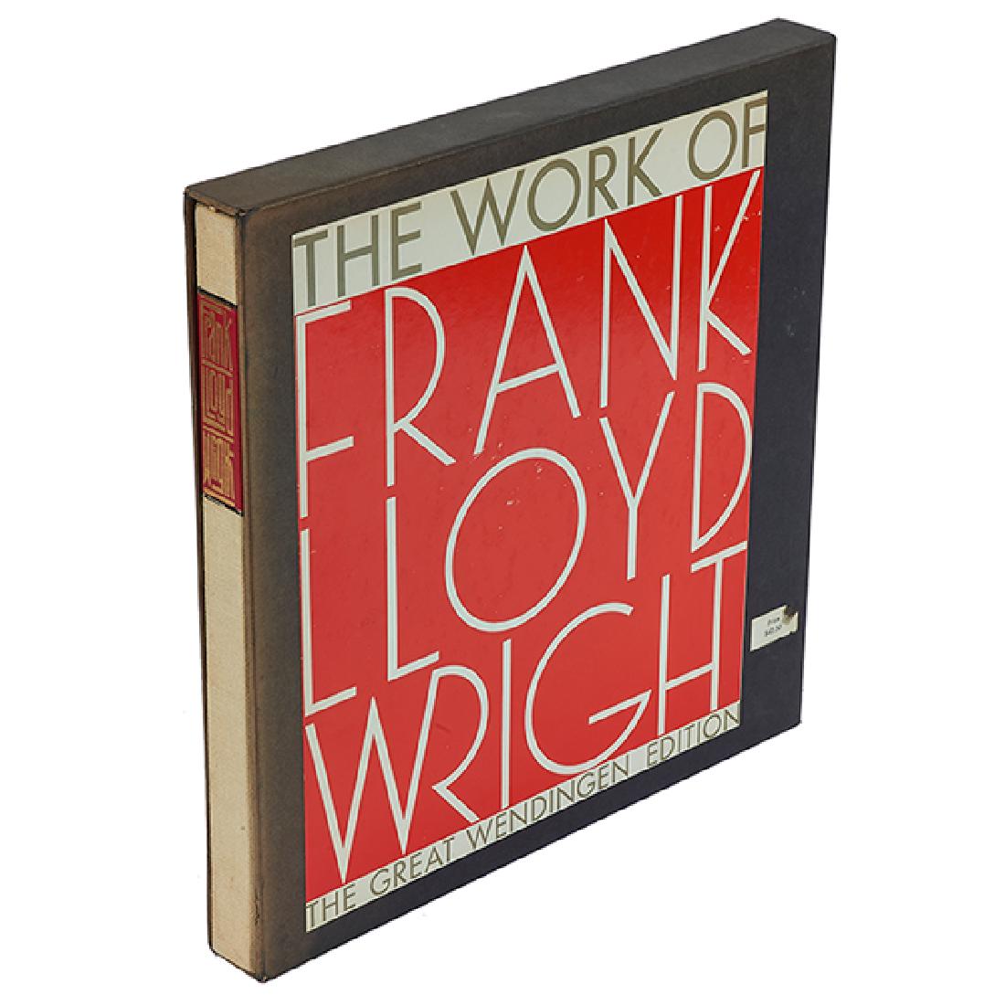 Frank Lloyd Wright, The Life Work of Frank Lloyd: Frank Lloyd Wright, The Life Work of Frank Lloyd Wright: The Great Wendingen Edition, New York, Horizon Press, 1965 Provenance: Provenance: Collection of Wilbert and Marilyn Hasbrouck, Chicago, Illino