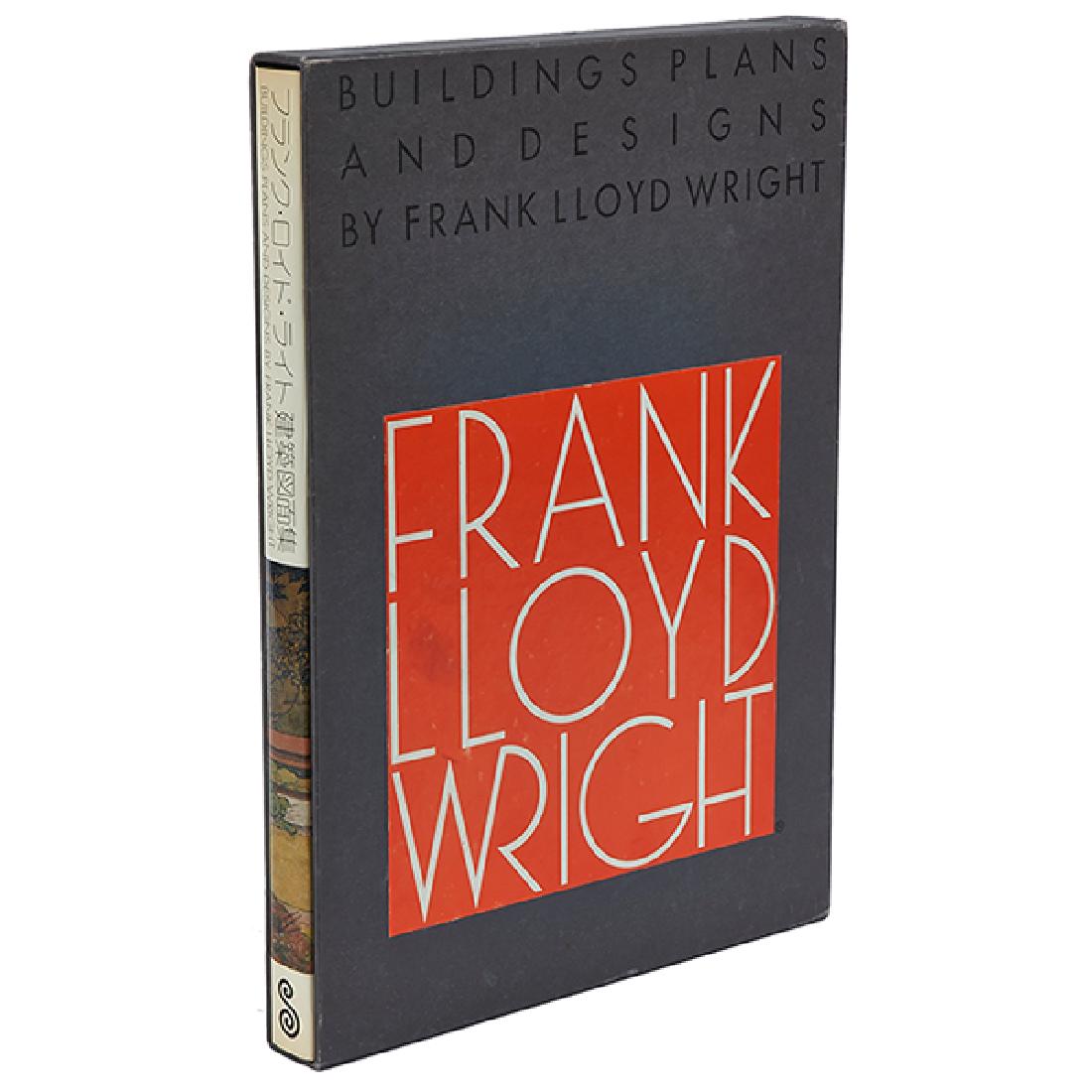 Frank Lloyd Wright, Buildings Plans and Designs, Tokyo,: Frank Lloyd Wright, Buildings Plans and Designs, Tokyo, A.D.A. Edita, 1976, text in English and Japanese Provenance: Provenance: Collection of Wilbert and Marilyn Hasbrouck, Chicago, Illinois