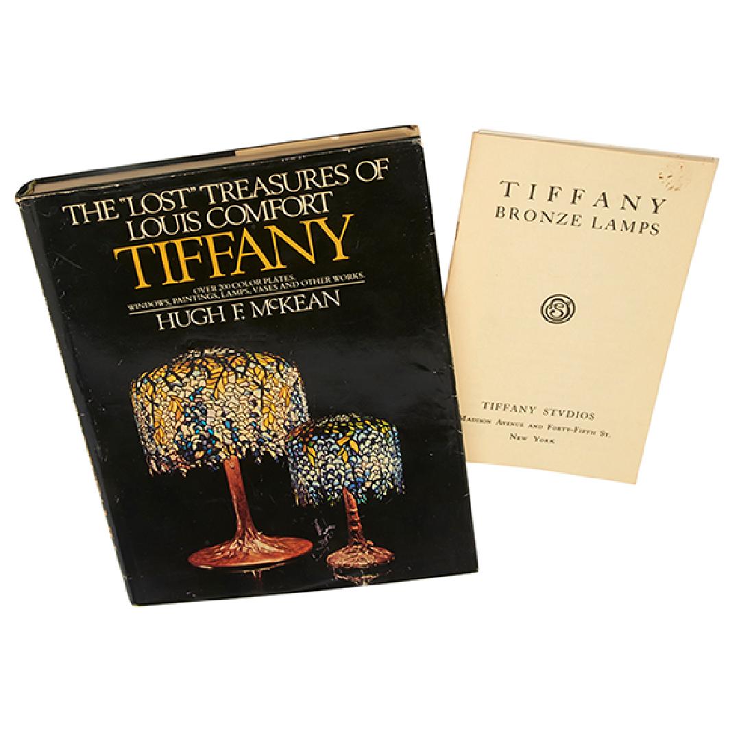 Hugh F. McKean, The “Lost" Treasures of Louis Comfort: Hugh F. McKean, The “Lost" Treasures of Louis Comfort Tiffany, Doubleday & Company, Inc., Garden City, NY, 1980, Together with a Tiffany Studios Bronze Lamps pamphlet