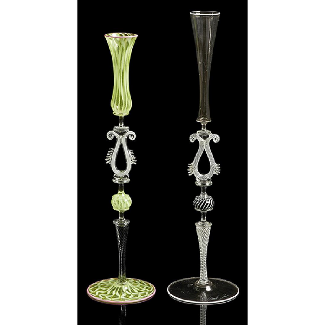 Charles Savoie (American, b. 1959), goblets, two, (1 of 1)