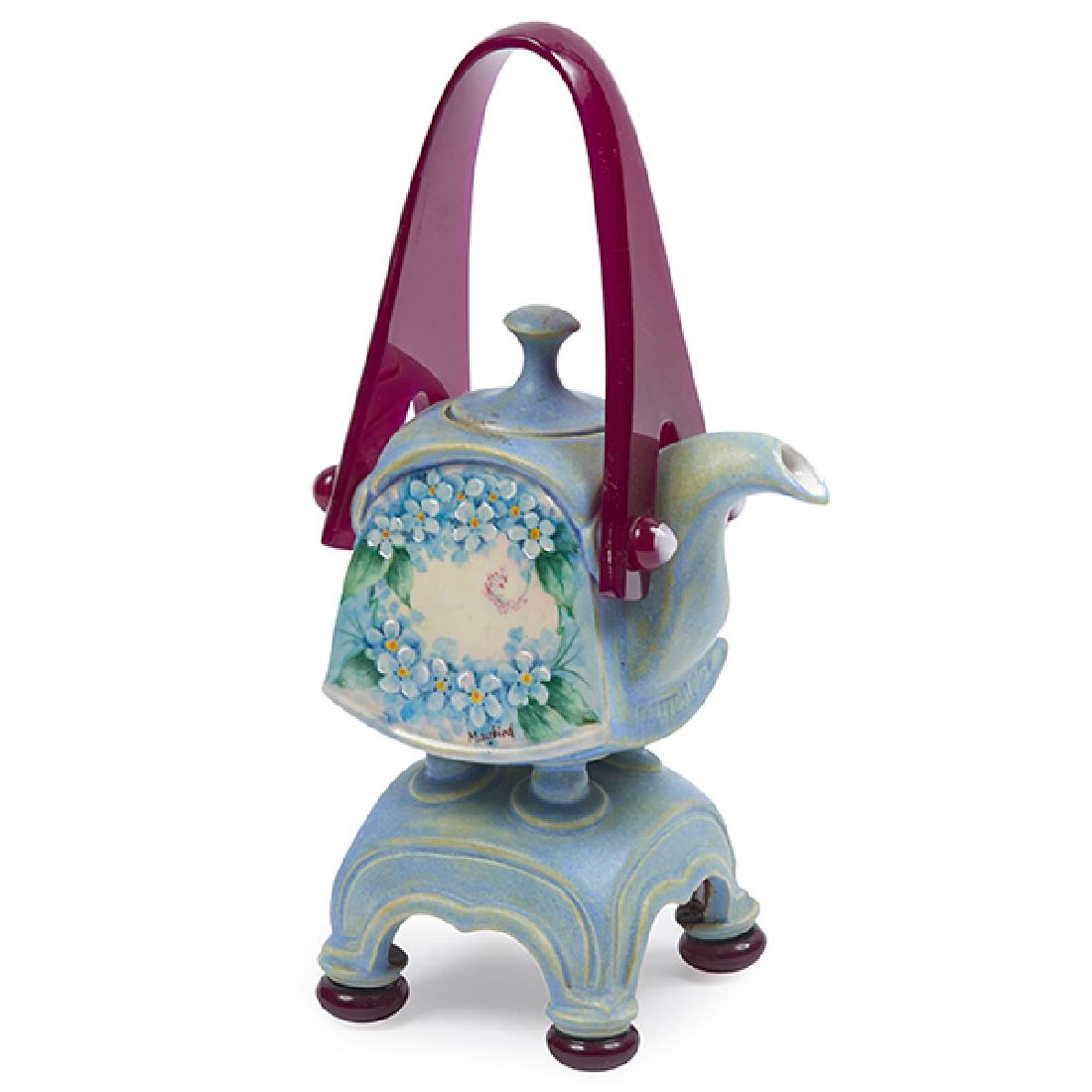 Donald E. Frith (America, b. 1924), Maybird teapot, (1 of 1)