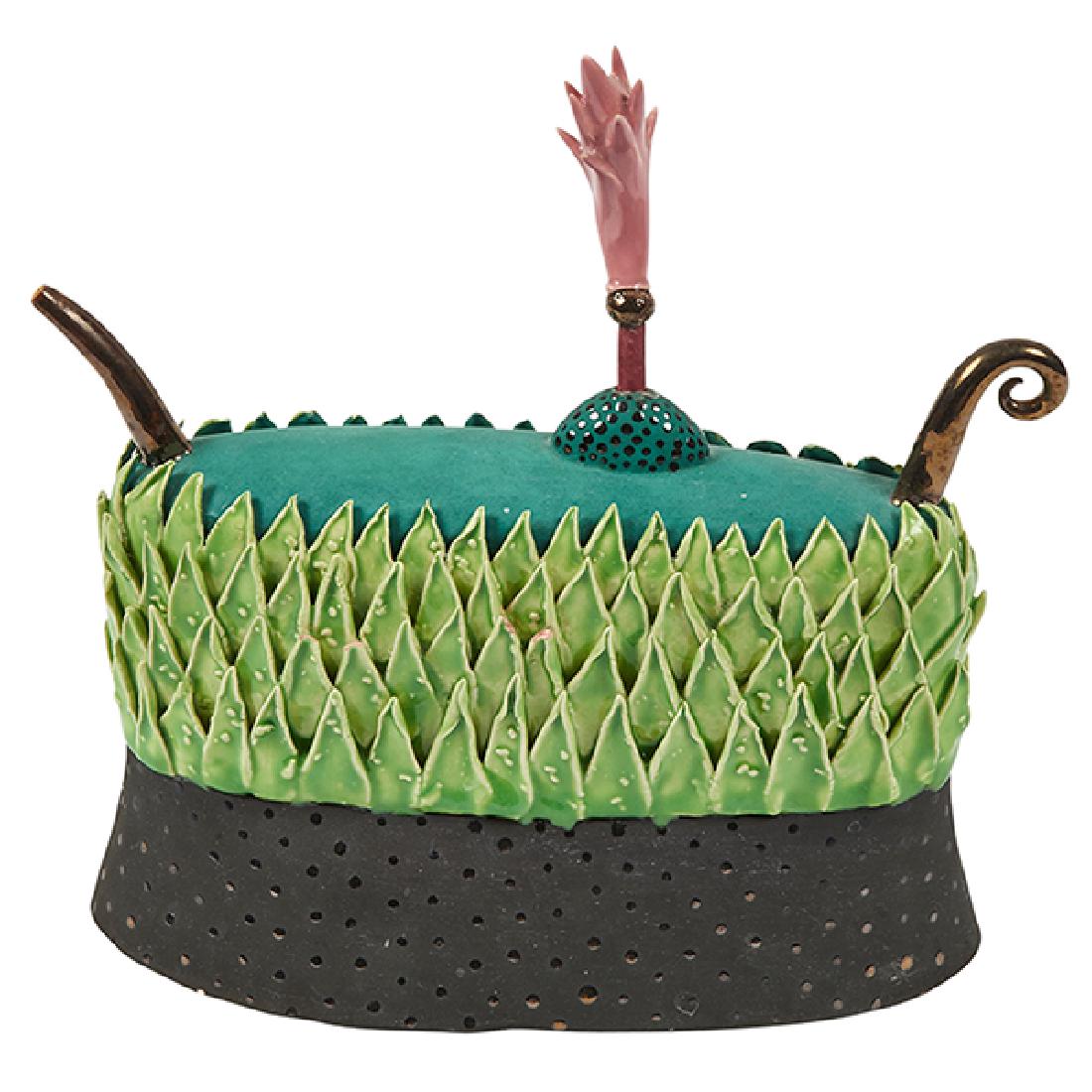 Leah M. Hardy (American, b. 1964), Garden Pot teapot (1 of 1)