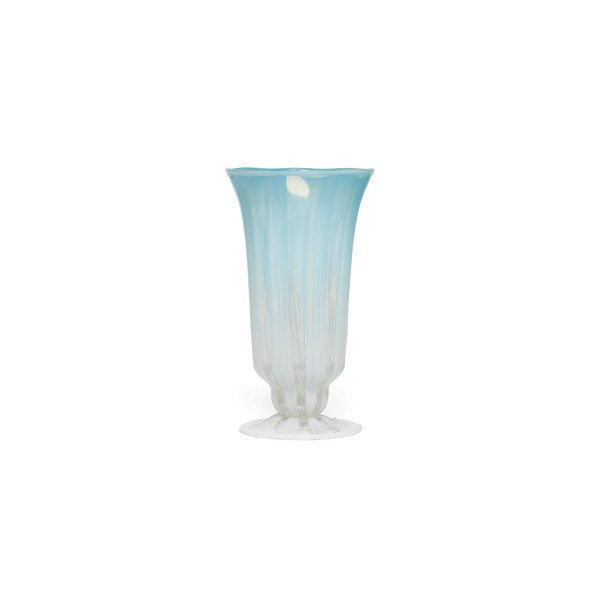 L.C. Tiffany glass, clear glass