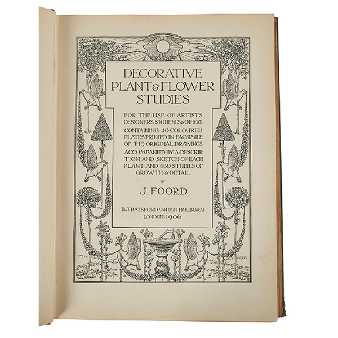 FOORD, J. Decorative Plant and Flower Studies. London: (1 of 1)