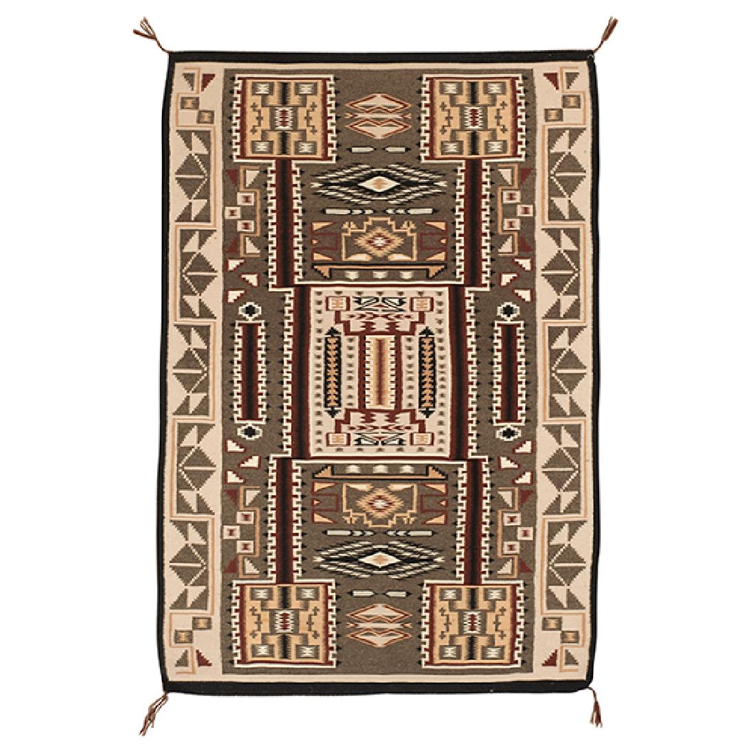 Navajo Storm Pattern rug 39"w x 56.5"l (1 of 1)
