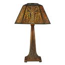 Tiffany Studios Chinese desk lamp, #535 10"sq x 17"h