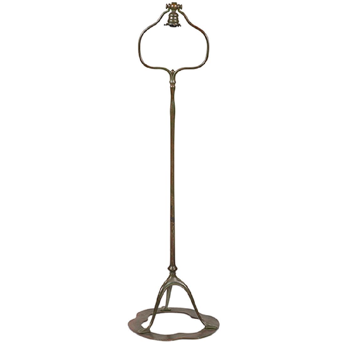 Tiffany Studios Harp floor lamp base 16.5"dia x 35.5"h (1 of 1)
