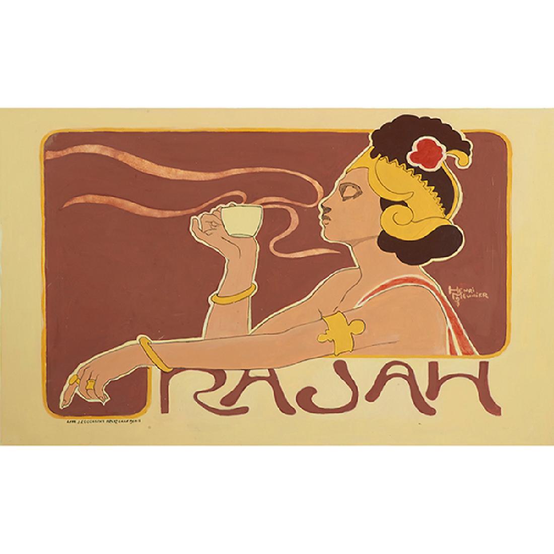 Artist Unknown , 20th century, Cafe Rajah (after Henri (1 of 2)