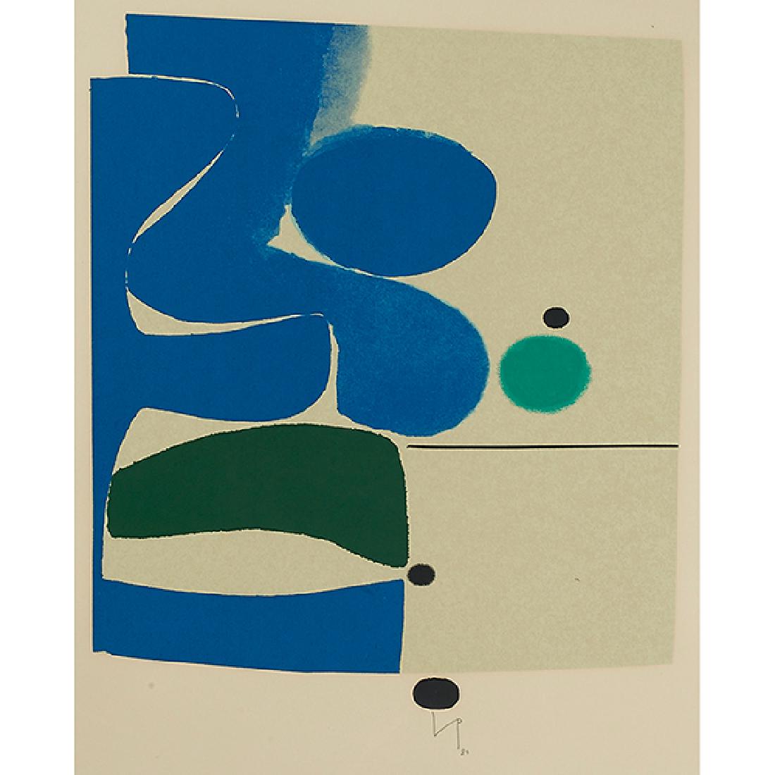 Victor Pasmore, (British, 1908-1998), Blue Movement and (1 of 1)