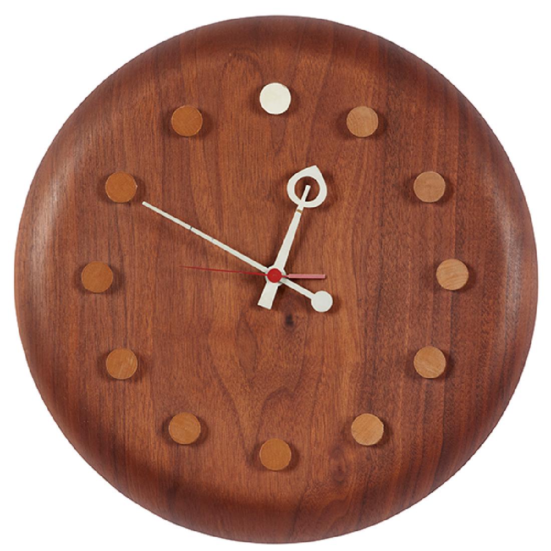 George Nelson & Associates Stool Seat wall clock, model (1 of 1)