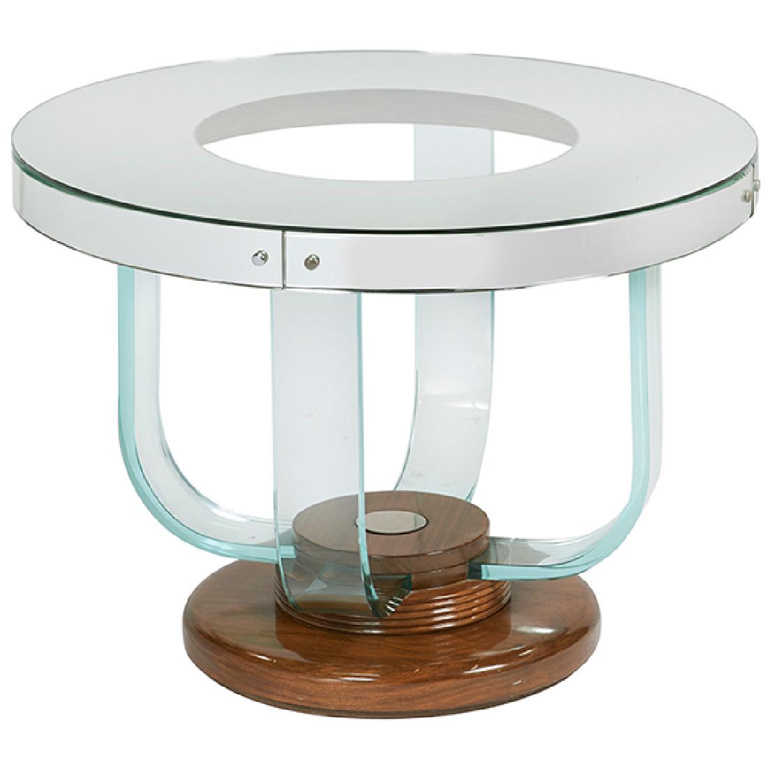 Art Deco occasional table 31"dia x 23"h (1 of 1)