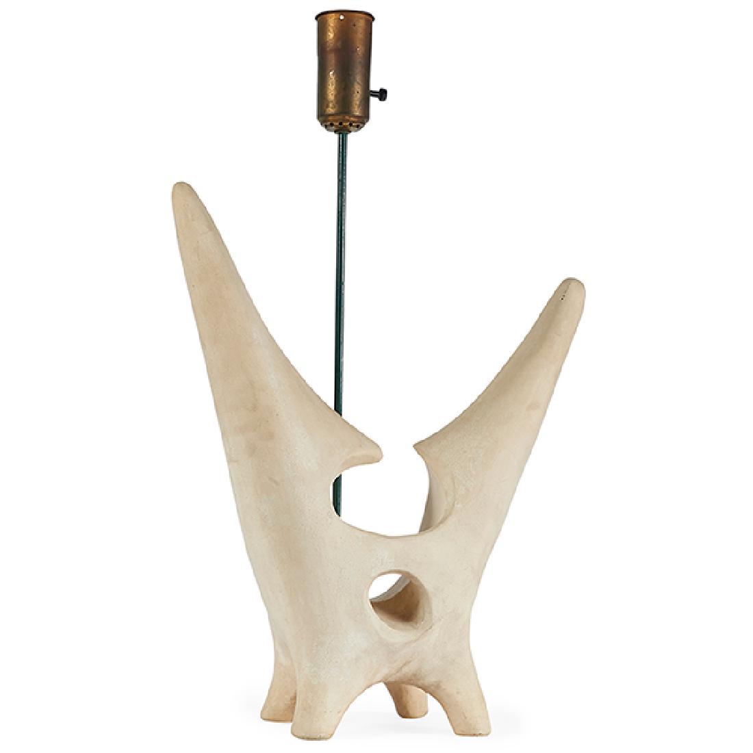 Mid-century Modern large biomorphic table lamp (1 of 1)