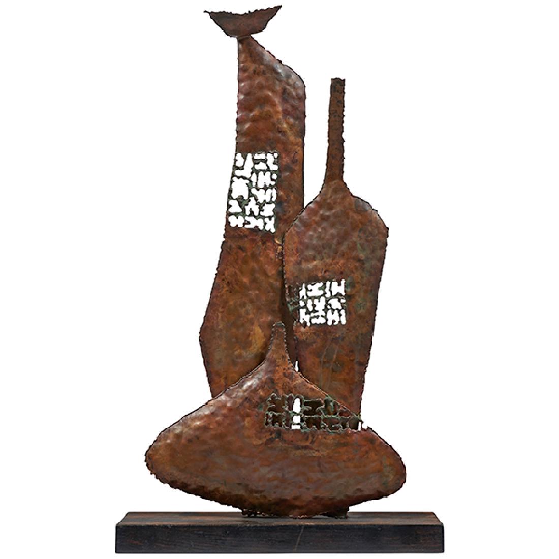 Marcello Fantoni (1915-2011) sculpture 13"w x 4"d x (1 of 1)
