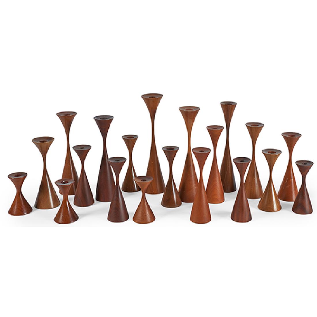 Rude Osolnik (1915-2001) candlesticks, set of 20 (1 of 1)