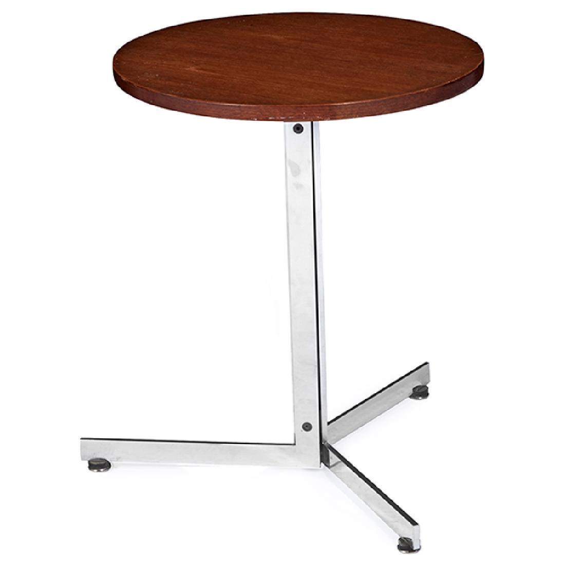 Hans Eichenberger (b. 1926) Alpha side table 17" dia. x (1 of 1)