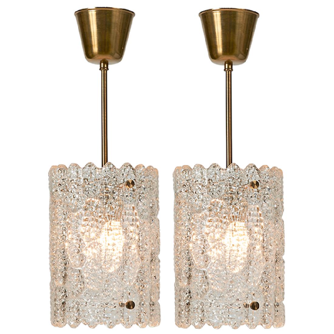 Carl Fagerlund for Orrefors (1915-2011) celing lights (1 of 1)