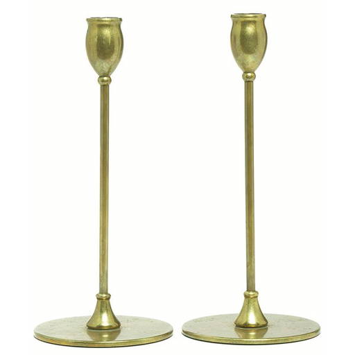 Jarvie Candlesticks, Pair, Alpha Model