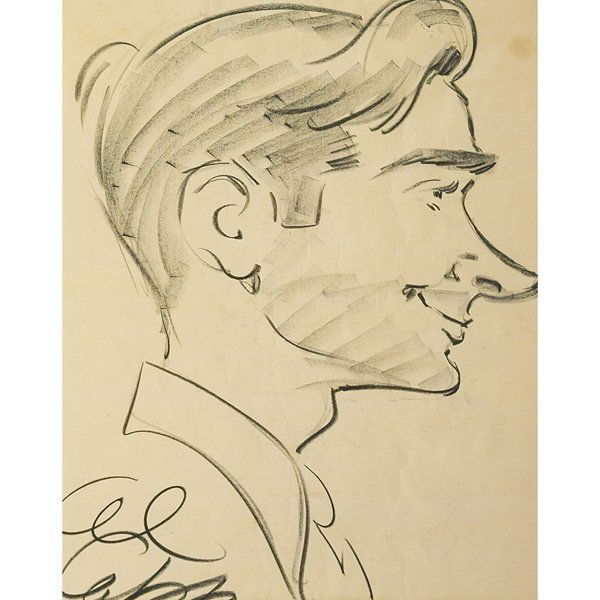 Al Capp,Lil" Abner, c. 1965;drawing: Al Capp (American, 1909-1979), Lil" Abner, c. 1965;drawing, 19 x 15, signed.