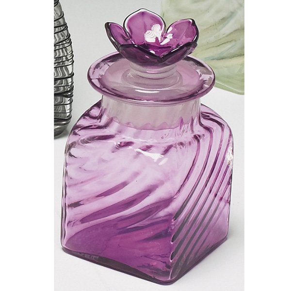 Steuben perfume bottle amethyst