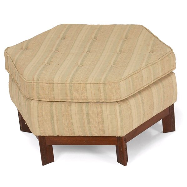 Frank Lloyd Wright ottoman, Heritage Henredon