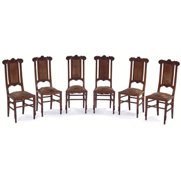 French dining chairs, set of six