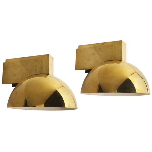 Pertzel wall sconces, pair