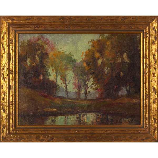 Olive Ruth Holbert Chaffee "Landscape," c. 1935, 