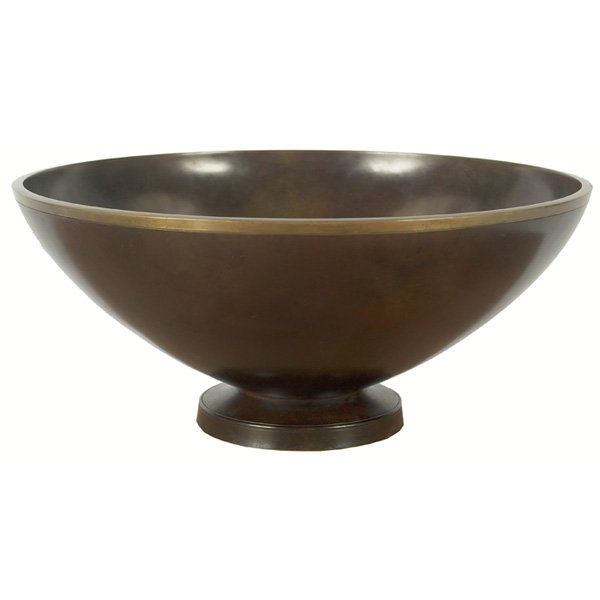 Large Just Andersen footed bowl, Denmark
